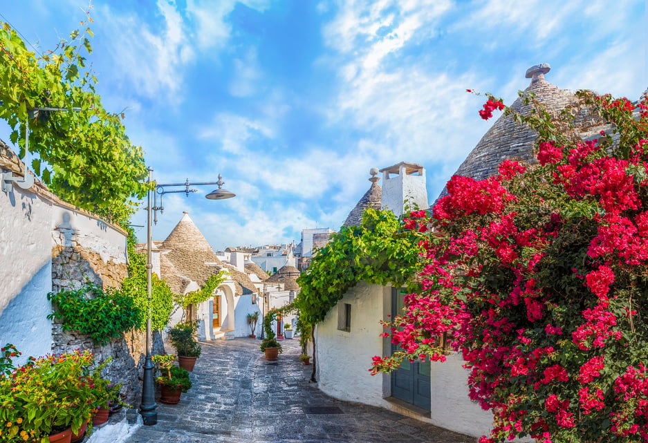 Trulli houses in Alberobello